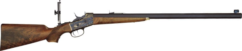 PEDERSOLI "JOHN BODINE" 45-70 - ROLLING BLOCK 30" WALNUT