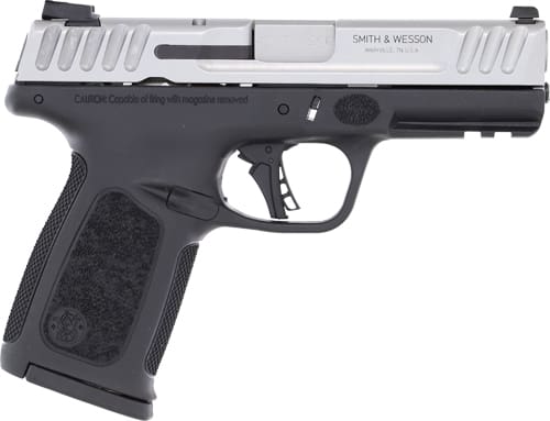 S&W SD9 2.0 9MM 4" FS 10-SHOT - SILVER SS SLIDE/BLACK POLY