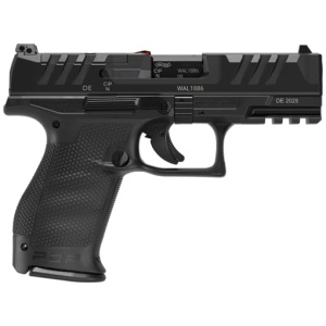 WALTHER PDP COMPACT OR 9MM 4" - CA 10-SHOT BLACK POLYMER FRAME