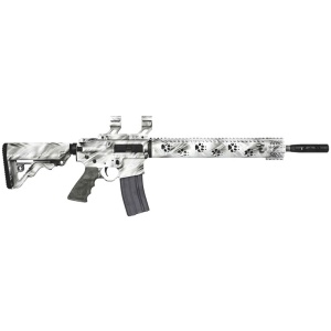 RRA LAR15 PREDATOR2 223 WYLDE - W/SCOPE MOUNT 16" BBL GHOST