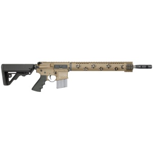 RRA LAR15 PREDATOR2 223 WYLDE - 6 POS STK 16" BBL ROCKOTE TAN