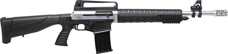 IVER JOHNSON STRYKER 12GA 3" - 20" 5RD NICKEL BLACK