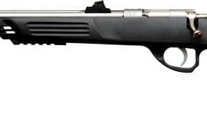 CRICKETT PISTOL 22WMR - STAINLESS BLACK SYTH THREADED