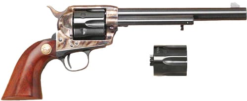 CIMARRON P-MODEL DUAL CYLINDER - 45LC/45ACP FS 7.5" CC/BL WAL