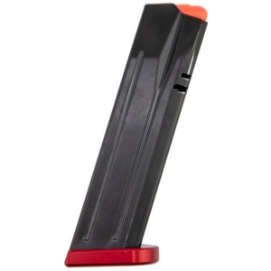 CZ MAGAZINE P-10F/P09/DWX 9MM - 19RD BLACK RED BASE PLATE