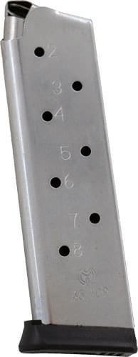 METALFORM MAGAZINE 1911 GOVT. - 45ACP 8RD S/S REMOVABLE BASE