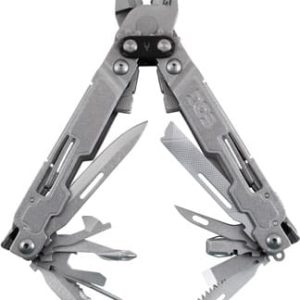 SOG MULTI-TOOL POWERACCESS DLX - STONEWASH W/SHEATH/HEX BIT KIT