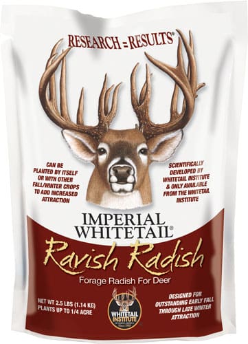 WHITETAIL INSTITUTE RAVISH - RADISH 1/4 ACRE 2.5LBS FALL