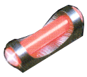 TRUGLO SIGHT FAT BEAD 6-48 - THREAD FIBER OPTIC RED
