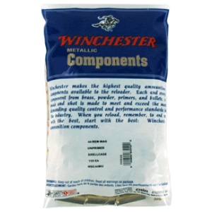 WINCHESTER UNPRIMED CASES 44 - REM MAG 100 PACK 20PK/CS