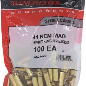 WINCHESTER UNPRIMED CASES 44 - REM MAG 100 PACK 20PK/CS