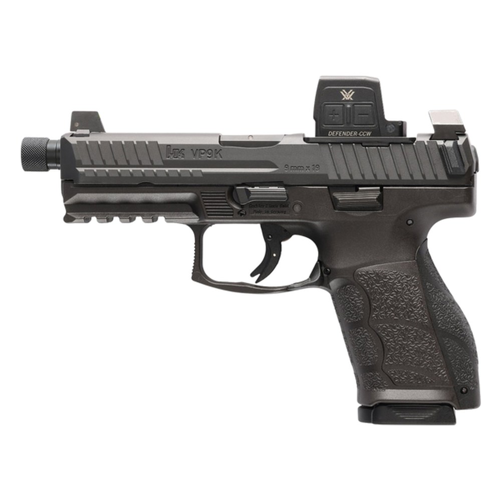 HECKLER AND KOCH (HK USA) VP9A1 K TAC 9MM BK 10+1 NS VTX