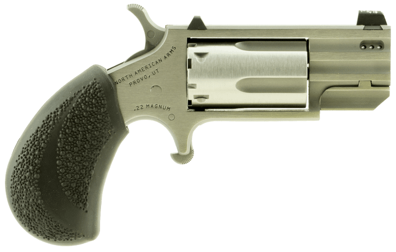 NORTH AMERICAN ARMS PUG 22MAG REV 1" SS PORTED