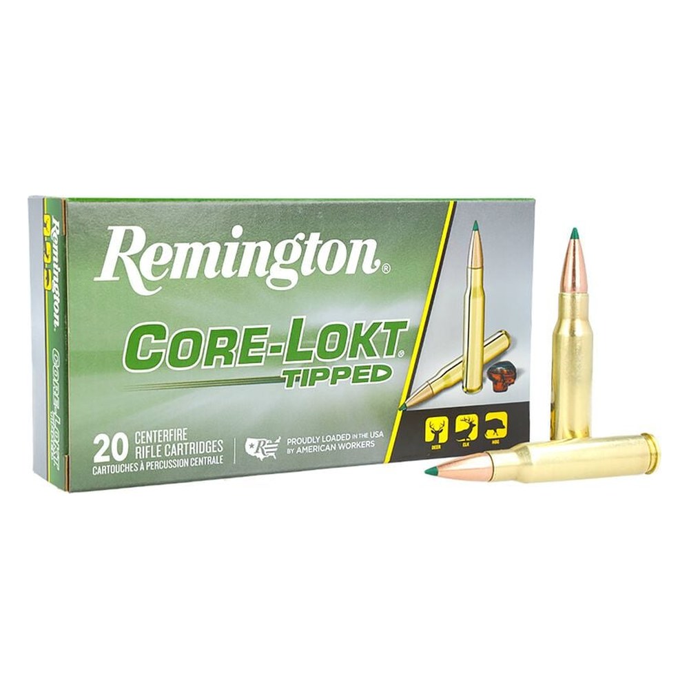 REMINGTON 308 WIN 165GR TIPPED – CORE-LOKT 20RD 10BX/CS