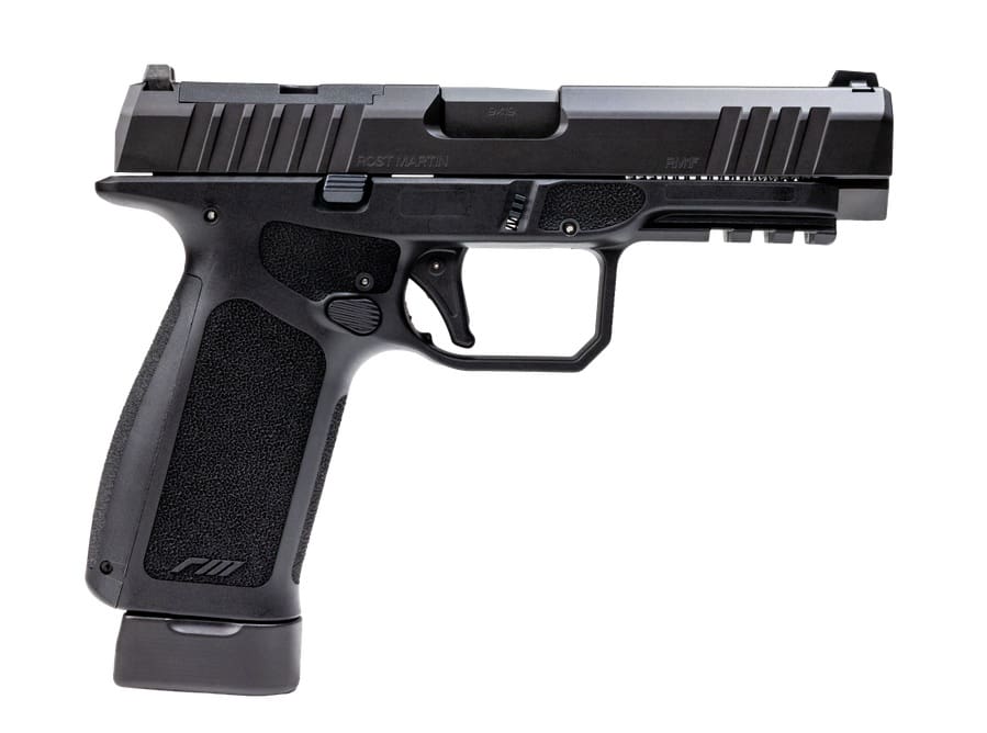 ROST MARTIN RM1F 9MM 10+1 BLK 4.5"OR FS CA
