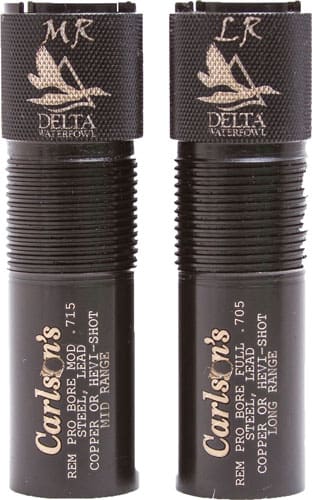 CARLSONS CHOKE TUBE WATERFOWL - 2PK 12GA M/L RANGE REM PRO