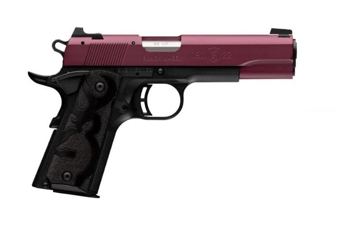 BROWNING 1911-22 BK LBL 22LR 4.2" CHRY#
