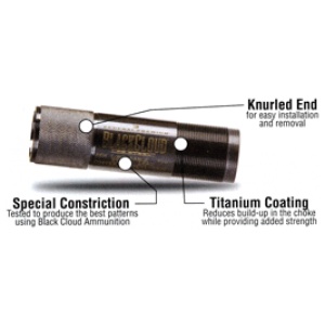 CARLSONS CHOKE TUBE BLACK - CLOUD 12GA L-RANGE ACCU-MAG