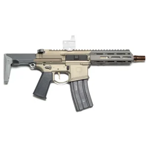 Q HONEY BADGER 300BLK SBR 7" BLK/GRY 1-30RD MAGAZINE