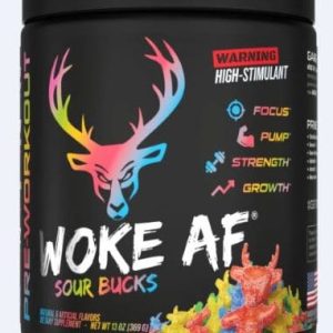 BUCKED UP PRE-WORKOUT WOKE AF - SOUR BUCKS 30 SERVINGS