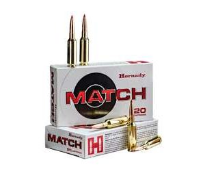 HORNADY MATCH 6MM GT 109G ELD 20RD BX 200RD CASE