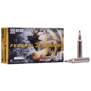 FEDERAL 300 WIN MAG 175GR TERMINAL ASCENT 20 RD/BX 10 BX/CS