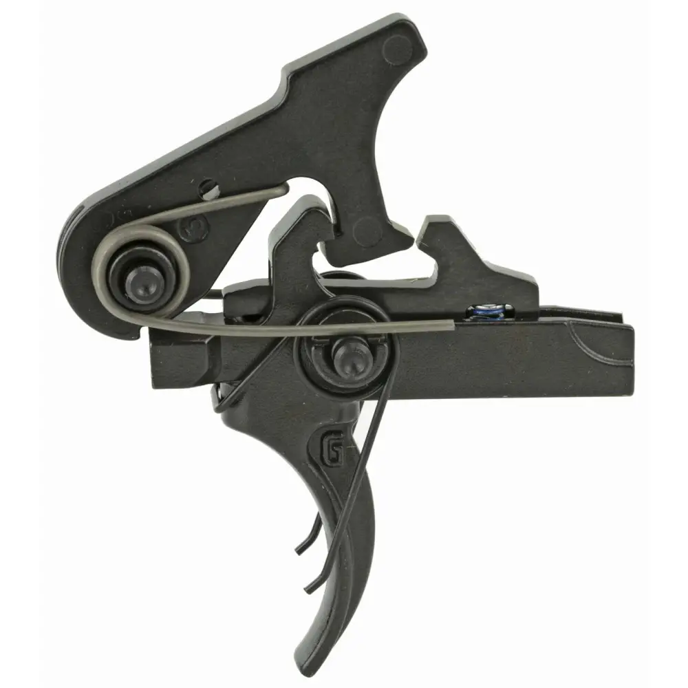 GEISSELE AUTOMATICS TWO STAGE CURVED TRIGGER 4.25-4.75LB BLACK FINISH AR PLATFORM