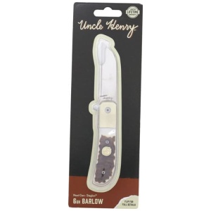 UNCLE HENRY KNIFE NEXT GEN - STAGLON 2.7" FOLDER WHARNCLIFE
