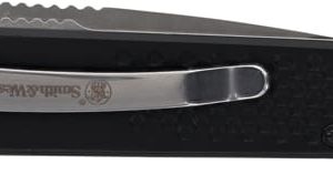 S&W KNIFE EXTREME OPS SPRING - ASSIST TANTO 2.5" BLACK/SS