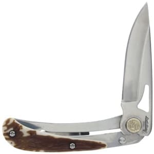 UNCLE HENRY KNIFE 3UH LARGE - 2.7" BLADE STAGLON HANDLE SCLS