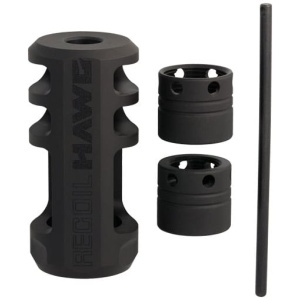 BROWNING RECOIL HAWG MUZZLE - BRAKE MTT BLK W/2 COLLARS/TOOL