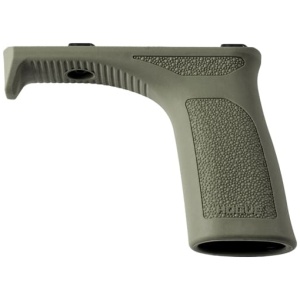 HOGUE AR-15 OVERMOLDED M-LOK - HYBRID FOREND GRIP POLY OD GRN