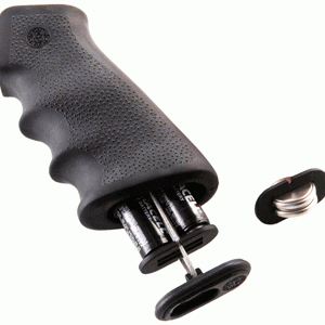 HOGUE AR-15 RUBBER GRIP HANDLE - BLACK WITH STORAGE KIT