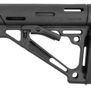 HOGUE AR-15 COLLAPSIBLE STOCK - BLACK RUBBER COMMERCIAL