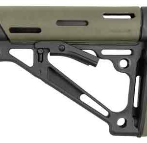 HOGUE AR-15 COLLAPSIBLE STOCK - OD GREEN RUBBER COMMERCIAL