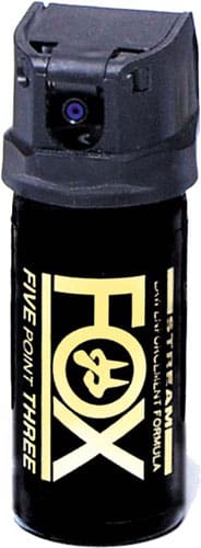PSP FOX PEPPER SPRAY W/FLIP - TOP 1.5OZ 5.3 MILLION SCOVILLE