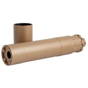 RUGGED SUPPRESSORS OBSIDIAN 45 45ACP FDE DIRECT THREAD