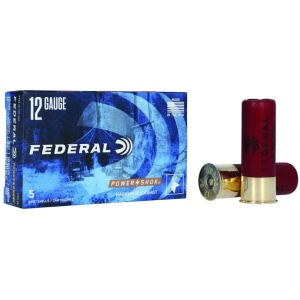 FEDERAL 12GA 2-3/4" MAG. 12 PELLETS-00 BUCK 5 RD/BX 50 BX/CS