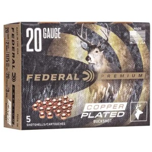 FEDERAL 20GA 2-3/4" MAX. 20 PELLETS-3B 5 RD/BX 50 BX/CS