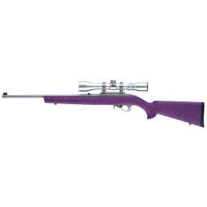 HOGUE STOCK RUGER 10/22 - HEAVY BARREL PURPLE