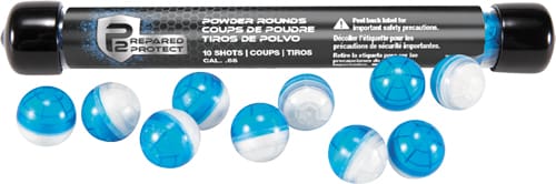 UMAREX P2P CORE DEFENSE POWDER - ROUNDS .68CAL BLUE/BLACK 10CT