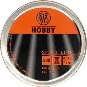 RWS PELLETS 177 HOBBY 7 GRAIN - SPORT LINE 300-PACK
