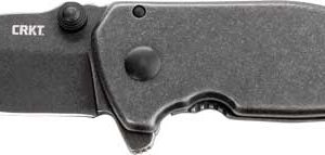 CRKT SQUID COMPACT 1.75" PLAIN - EDGE BLACK STONEWASH