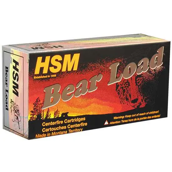 HSM AMMUNITION 460 S&W 325GR HL WFN 20RD BOX 25 BOXES PER CASE