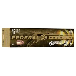 FEDERAL 45 COLT 250GR HAMMERDOWN 20 RD/BX 10 BX/CS
