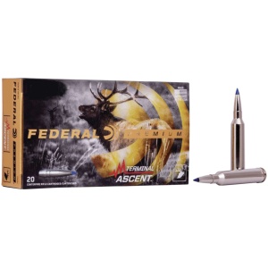 FEDERAL 28 NOSLER 155GR TERMINAL ASCENT 20 RD/BX 10 BX/CS