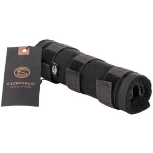 SILENCERCO SUPPRESSOR COVER 7.5" BLACK HIGH TEMPERATURE