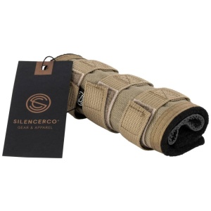 SILENCERCO SUPPRESSOR COVER 6" FDE HIGH TEMPERATURE
