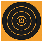 B/C BIG BURST TARGET 12"-3 - BULL'S-EYE TARGETS