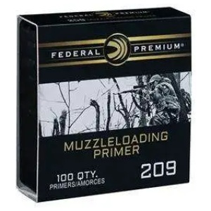 FEDERAL 209 MUZZLELOADER PRIMER 100 RD/BX 20 BX/CS